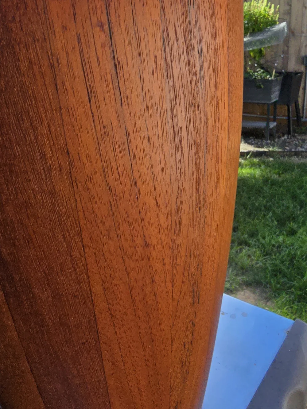 Dansk Mid-Century Teak Ice Bucket - Warm Brown